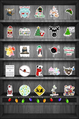 Christmas & Winter Holiday Stickers Free screenshot 3