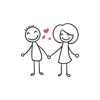 Couples In Love Stickers for iMessage