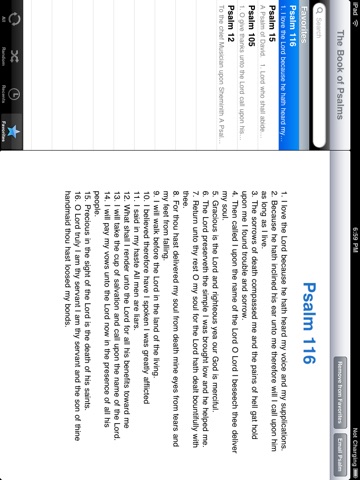 The Book of Psalms for iPad screenshot 4