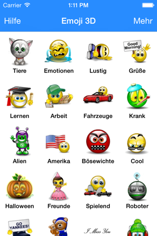 Emojis 3D - Animated Sticker screenshot 2