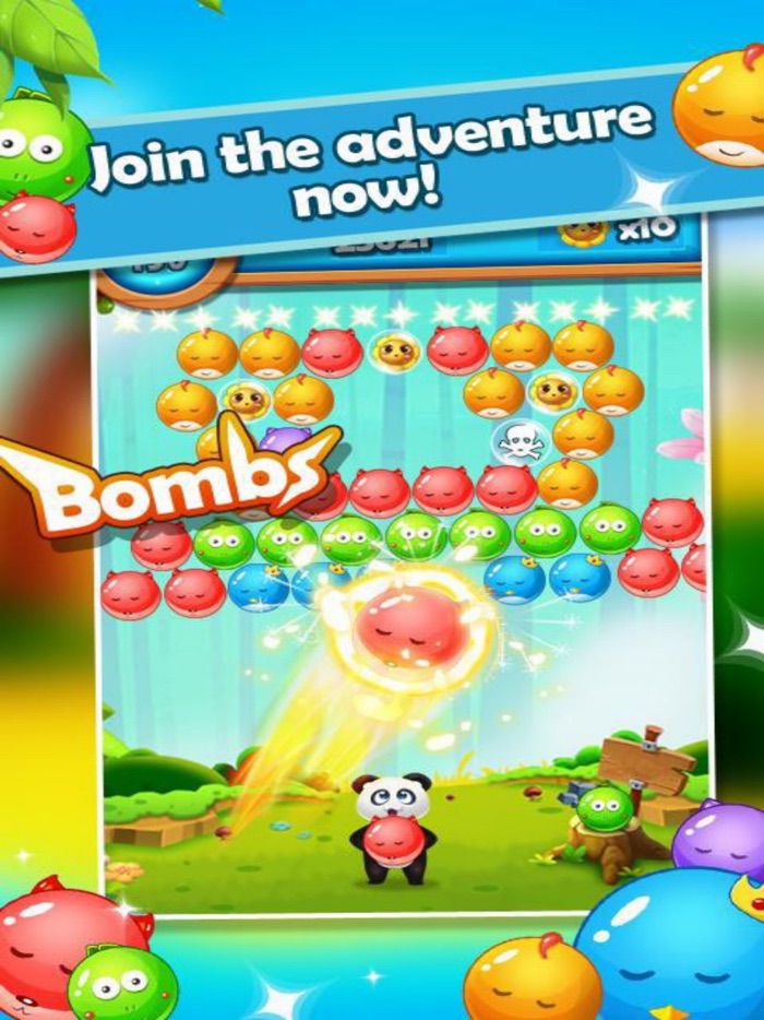 Happy Bear Balloon Pop