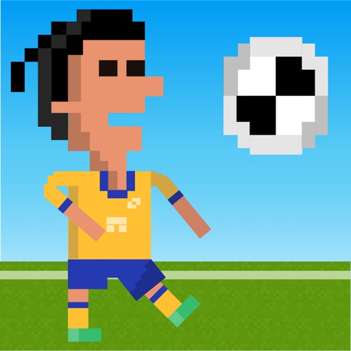 Football Hero Kicker - 8Bit Retro Style Soccer Game iOS App