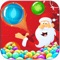 Christmas with the awesome Santa bubble shooter game