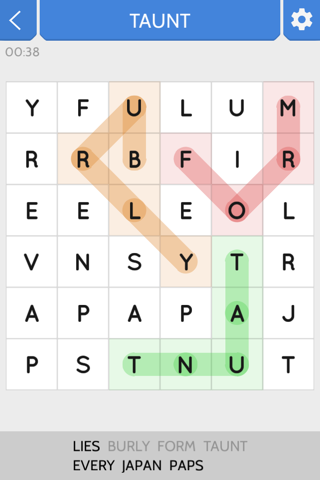 Word Search Hexagons screenshot 2