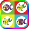 Fish Match Game for Kids brain training game For Toddlers