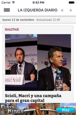 La Izquierda Diario screenshot 3