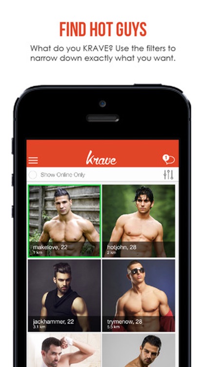 Krave- Gay Chat, Gay Dating, Gay Social Networking screenshot-4