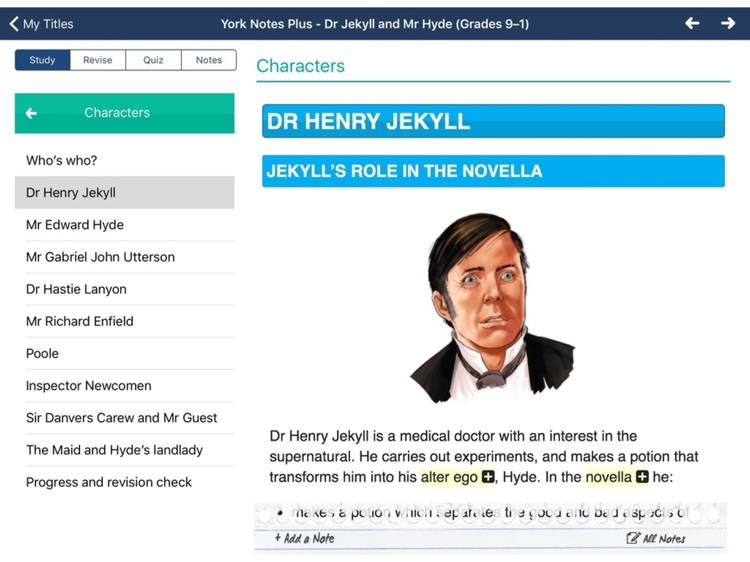 Dr Jekyll and Mr Hyde York Notes GCSE 9-1 for iPad