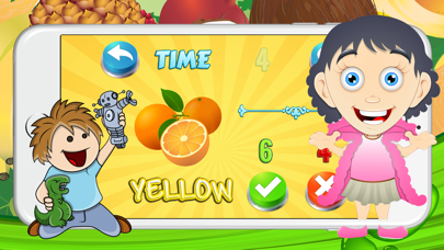 How to cancel & delete Color Fruits Puzzles Lesson Activity For Toddlers from iphone & ipad 2