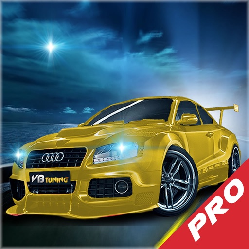 Car Highway Traffic Extended Pro - A Fiery Race Icon