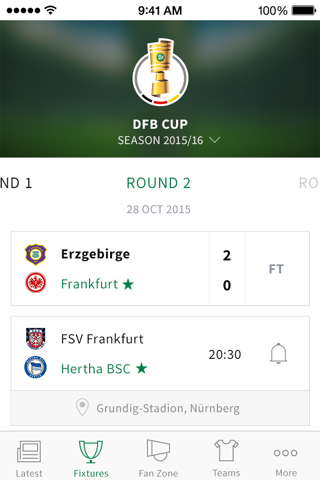 DFB-Pokal screenshot 2