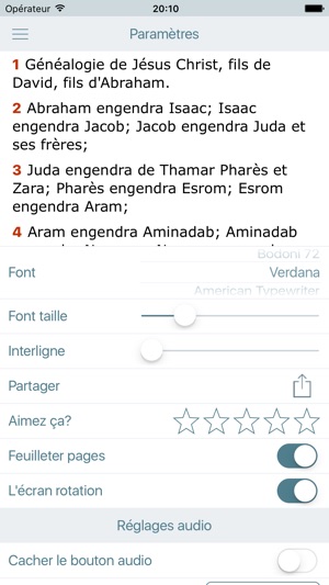 Sainte Audio Bible. Nouveau Testament en Français(圖5)-速報App
