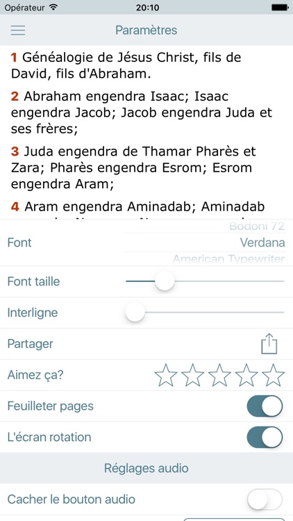 Sainte Audio Bible. Nouveau Testament en Français screenshot-4