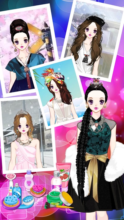 Korean Princess-Girl Makeup Games