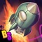 Pilot your Flop Rocket through a 5 kilometer cave filled with dragon-like Spaceducks, enormous rock-worms, and other space-time anomalies as you try to prevent an underfunded space program from going bust