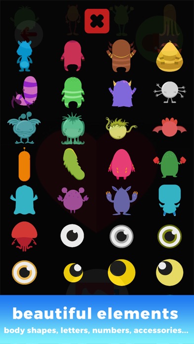 Kids Monster Creator - make funny monster images screenshot 4