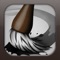 Zen Brush is an app that allows you to easily enjoy the feeling of using an ink brush to write or to paint