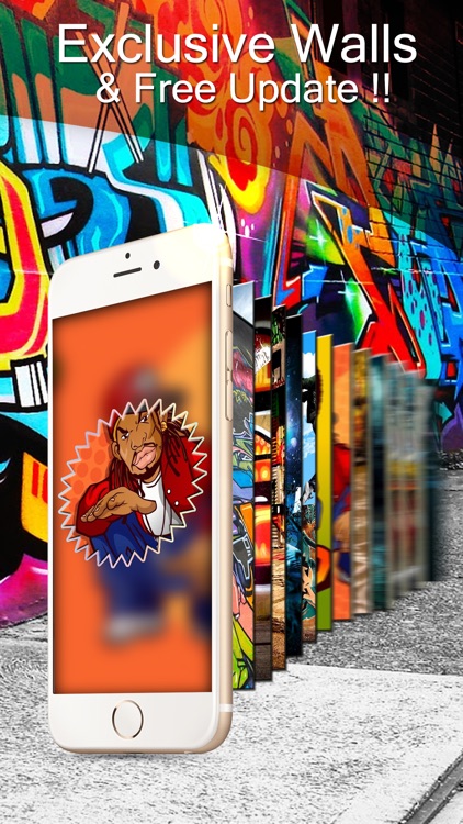 Blur Lock Screen Photo Maker Wallpaper for Hip Hop