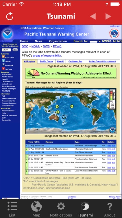 Earthquake - worldwide coverage of natural disasters screenshot-4