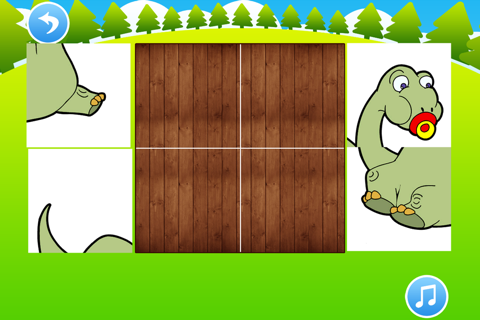恐龙世界拼图 - 恐龙积木世界拼图游戏 screenshot 4