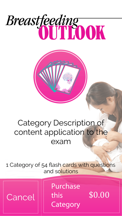 How to cancel & delete Lactation Exam Flashcards from Breastfeeding Outlook from iphone & ipad 4