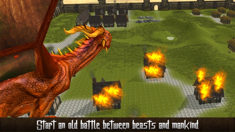 Monster Dragon War: Dragons in village of warriors 'A fighting game'