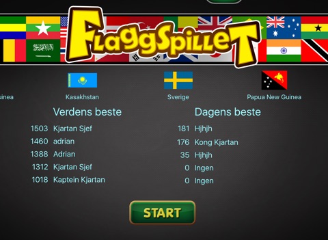 Flaggspillet screenshot 3