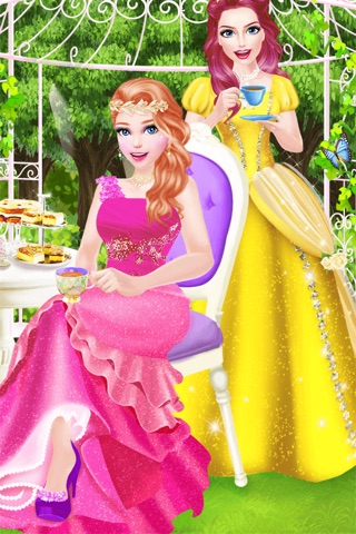 Princess Tea Party - Royal Castle BFF Beauty Salon screenshot 2