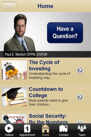 Paul E. Muhich, CFP®, ChFC® screenshot 2