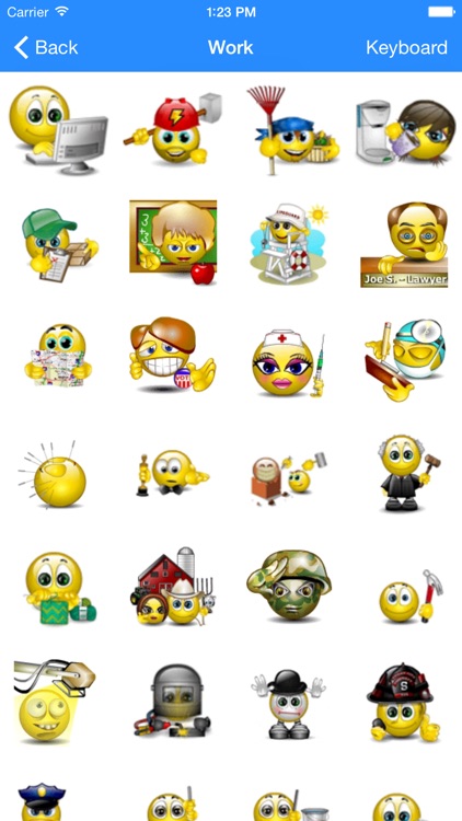 Animated Emojis - Emoji 3D - SMS Smiley Faces Sticker - FREE