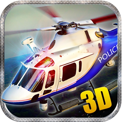 City Helicopter Landing 3D icon