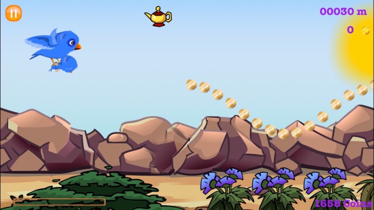 Sojo Go-Blue Bird Flying Adventure & Fun Challenge screenshot-3