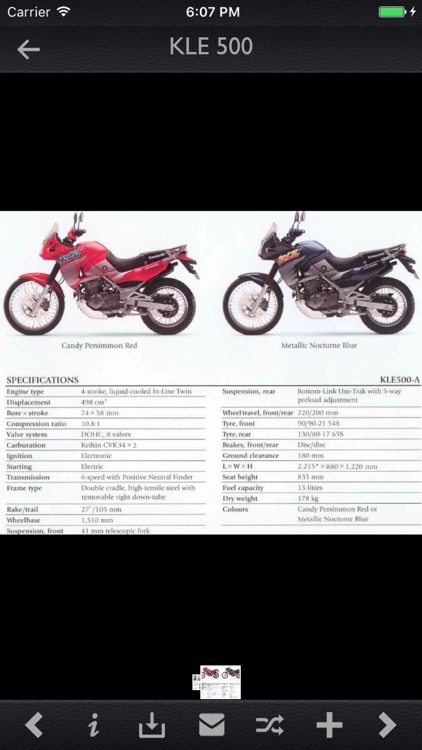 Motorcycle Specs Details screenshot-3