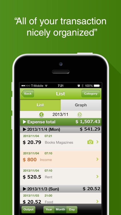 Quick Money Recorder: Expense screenshot-3