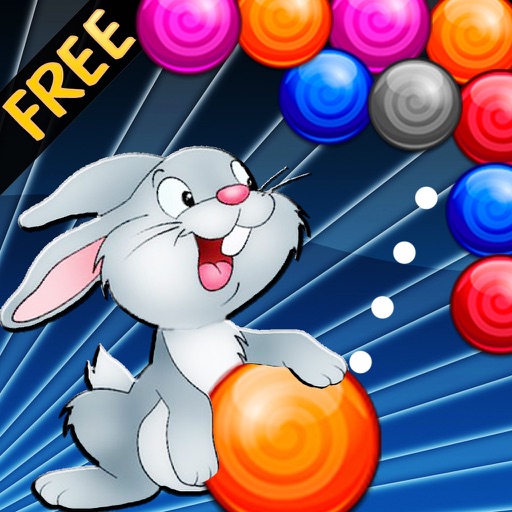 Shoot the Bubbles Easter Bunny Free Icon