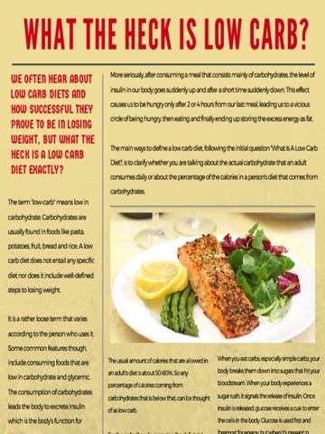 Low Carb Diet Magazine screenshot 3