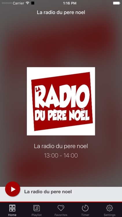 La radio du pere noel