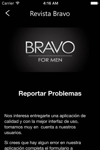 Revista Bravo screenshot 3