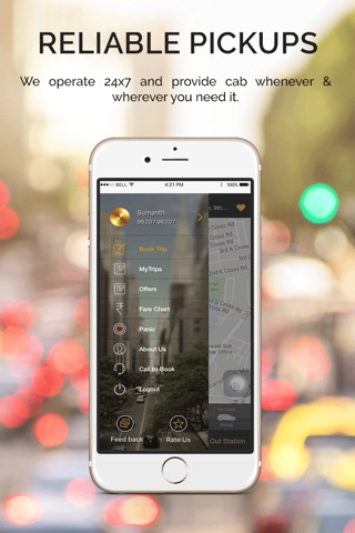 Vow Cabs - The Taxi App screenshot 4
