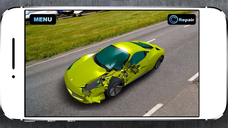 Simulator Crash Sport Car 3D