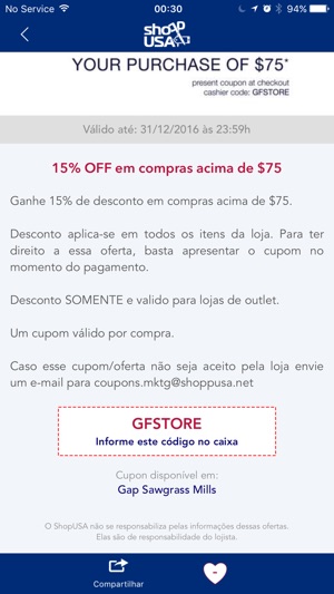 ShoppUSA: Cupons, Ofertas, Descontos, Compras(圖4)-速報App