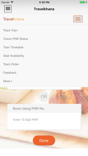 TravelKhana - Train Food Service(圖3)-速報App