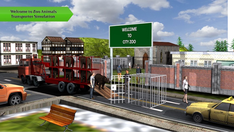 Zoo animals transporter – City truck simulator 3d