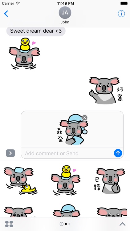 Lazzi The Koala Stickers