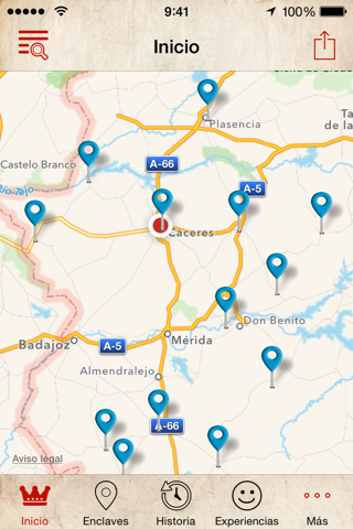 Ruta de Isabel la Católica por Extremadura screenshot 2