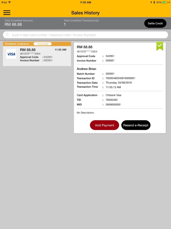 Maybank mPOS HD screenshot-3