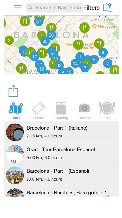 Barcelona Travel Guide, Audio Tours & Tour Maps