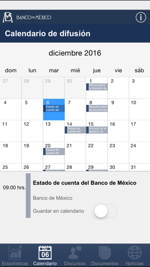 Banxico al día para iPhone(圖5)-速報App