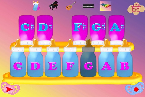 Baby Bottles - My First Musical Bottles Best Way To Start Play THe Piano screenshot 3