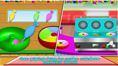 How to cancel & delete DIY Rainbow Sweet Donut Cake Maker - Donuts Chef from iphone & ipad 1